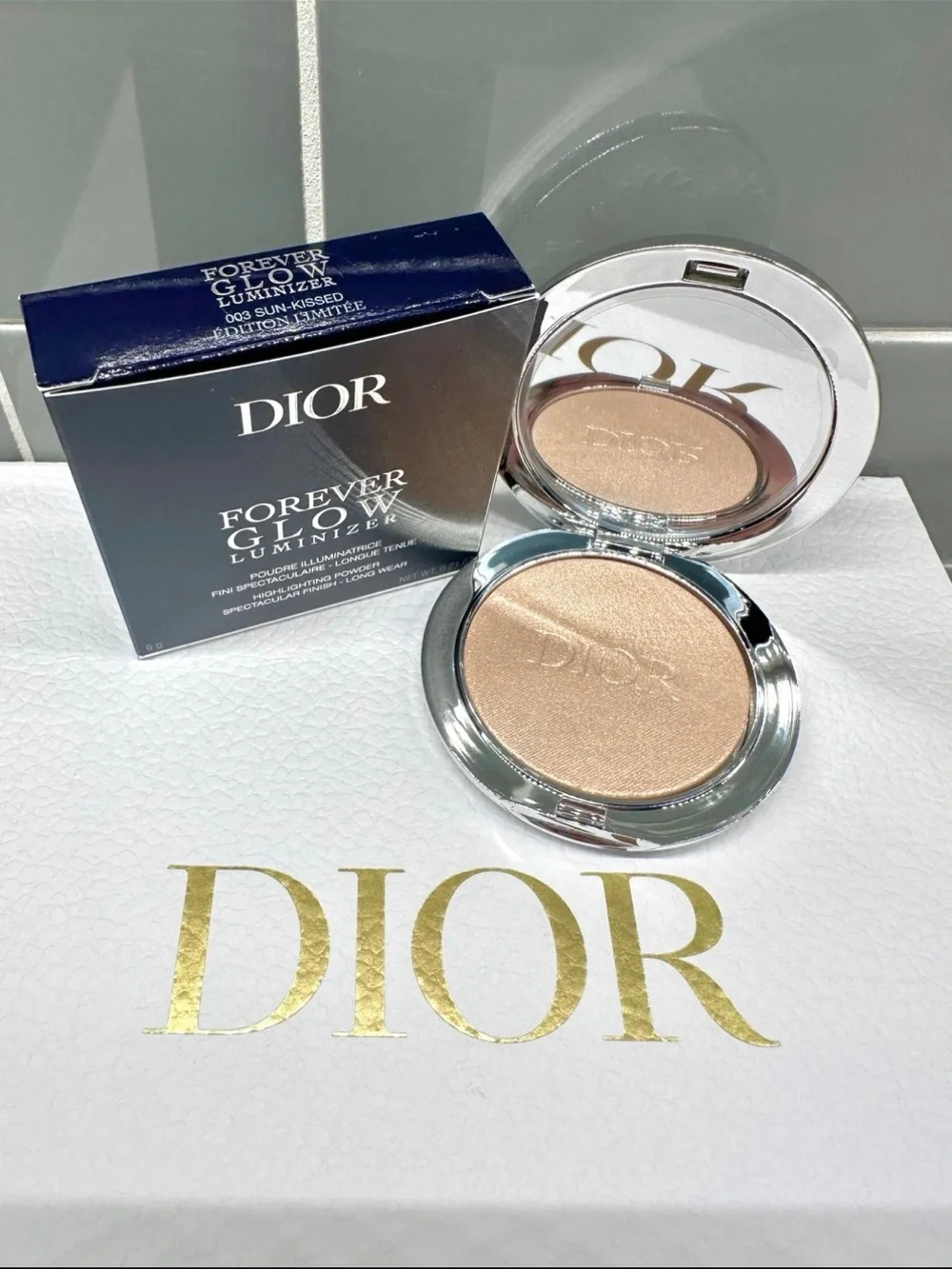 Dior Forever Glow Luminizer 003 Sun-kissed Limited Edition Ladybug